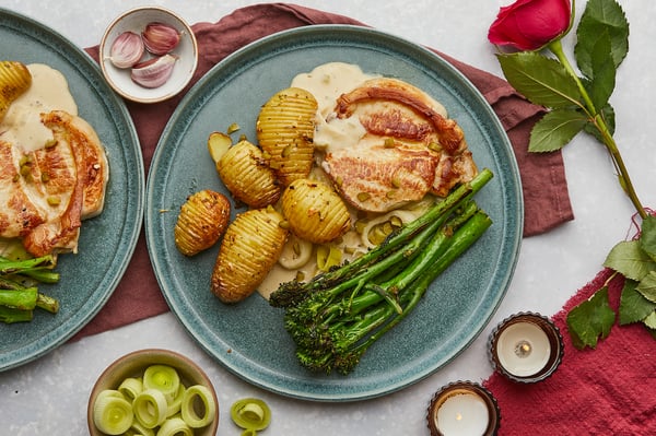 2867 Pork valentine with hasselback potatoes & creamed leeks_1rs (1)