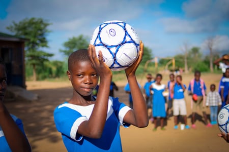 girl with football (1)